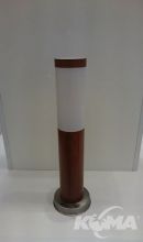 Stojaca lampa zew. 1x23W E27 h45 drewno